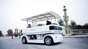 Navia, el coche eléctrico autónomo. 