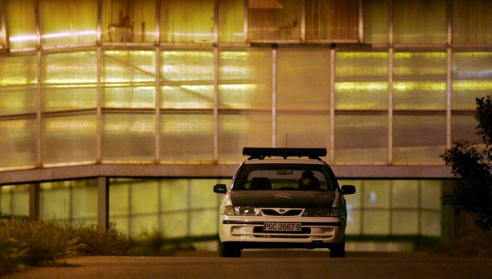 Un coche de la Guardia Civil