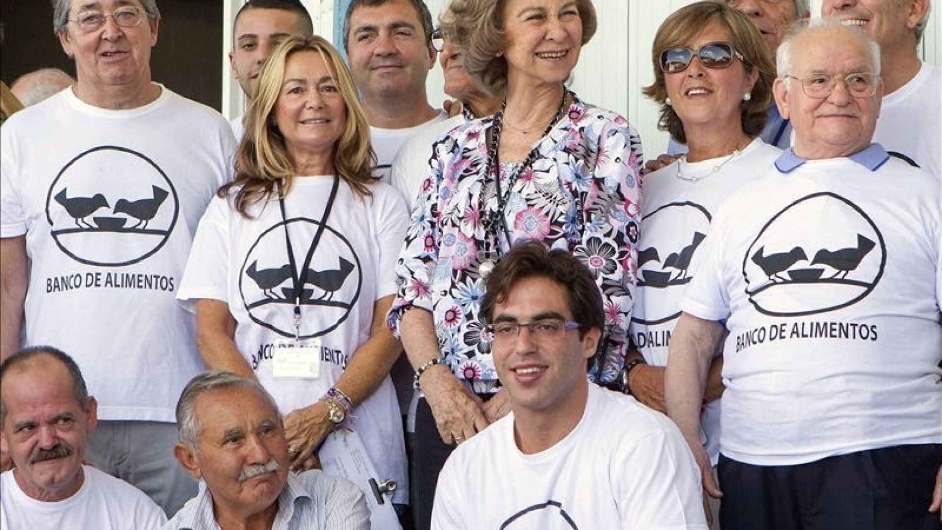 La Reina en el Banco de Alimentos
