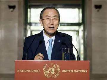 El secretario general de la ONU, Ban Ki-moon El secretario general de la ONU, Ban Ki-moon