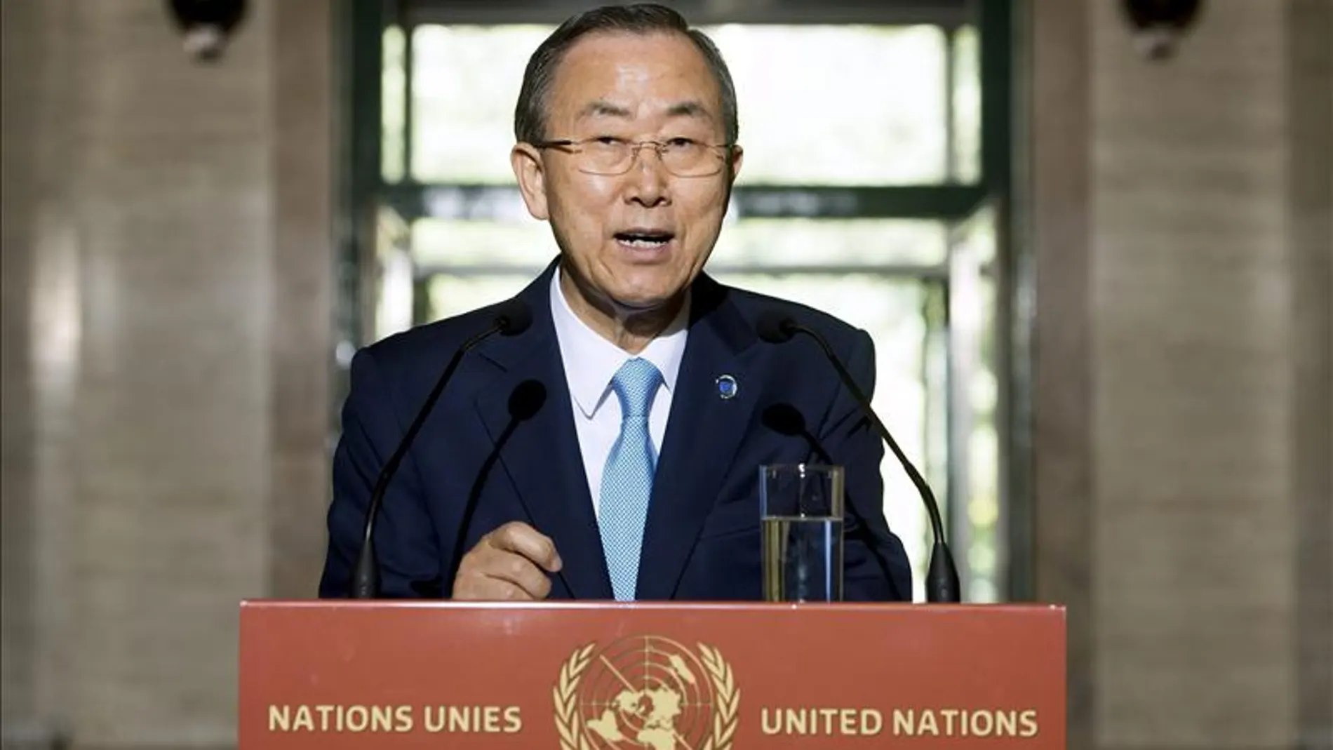 El secretario general de la ONU, Ban Ki-moon El secretario general de la ONU, Ban Ki-moon