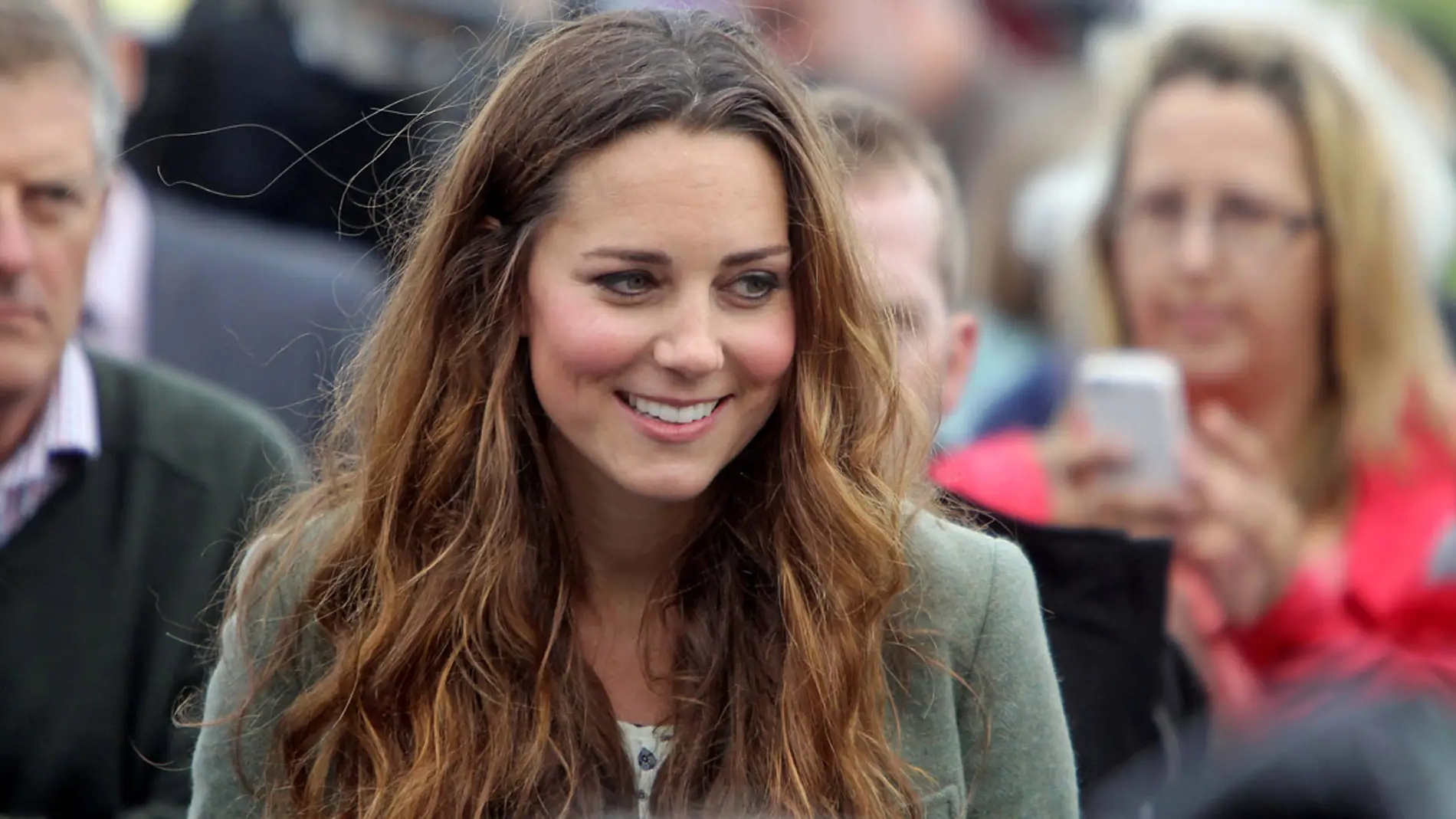 Kate Middleton en su primer acto oficial tras dar a luz