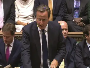El primer ministro británico David Cameron El primer ministro británico David Cameron