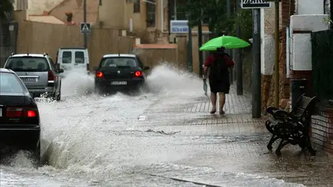 Intensas lluvias en Albacete. Intensas lluvias en Albacete.