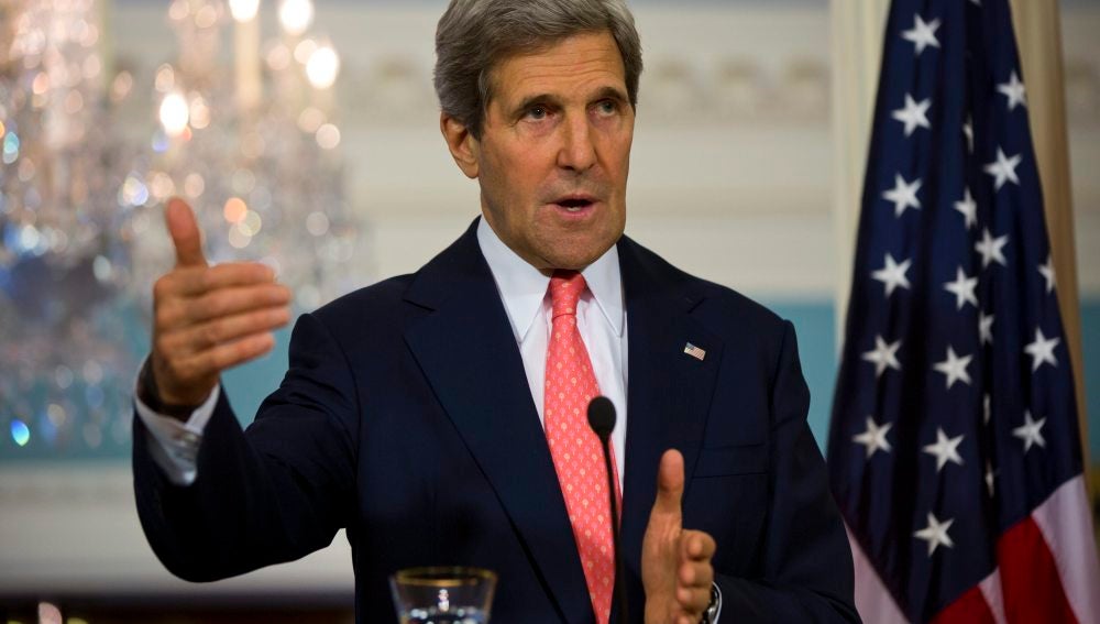 El secretario de Estado estadounidense, John Kerry.