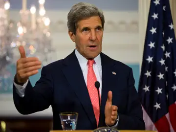 El secretario de Estado estadounidense, John Kerry. El secretario de Estado estadounidense, John Kerry.