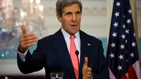 El secretario de Estado estadounidense, John Kerry. El secretario de Estado estadounidense, John Kerry.