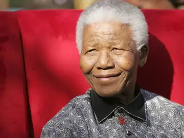 El expresidente sudafricano, Nelson Mandela El expresidente sudafricano, Nelson Mandela