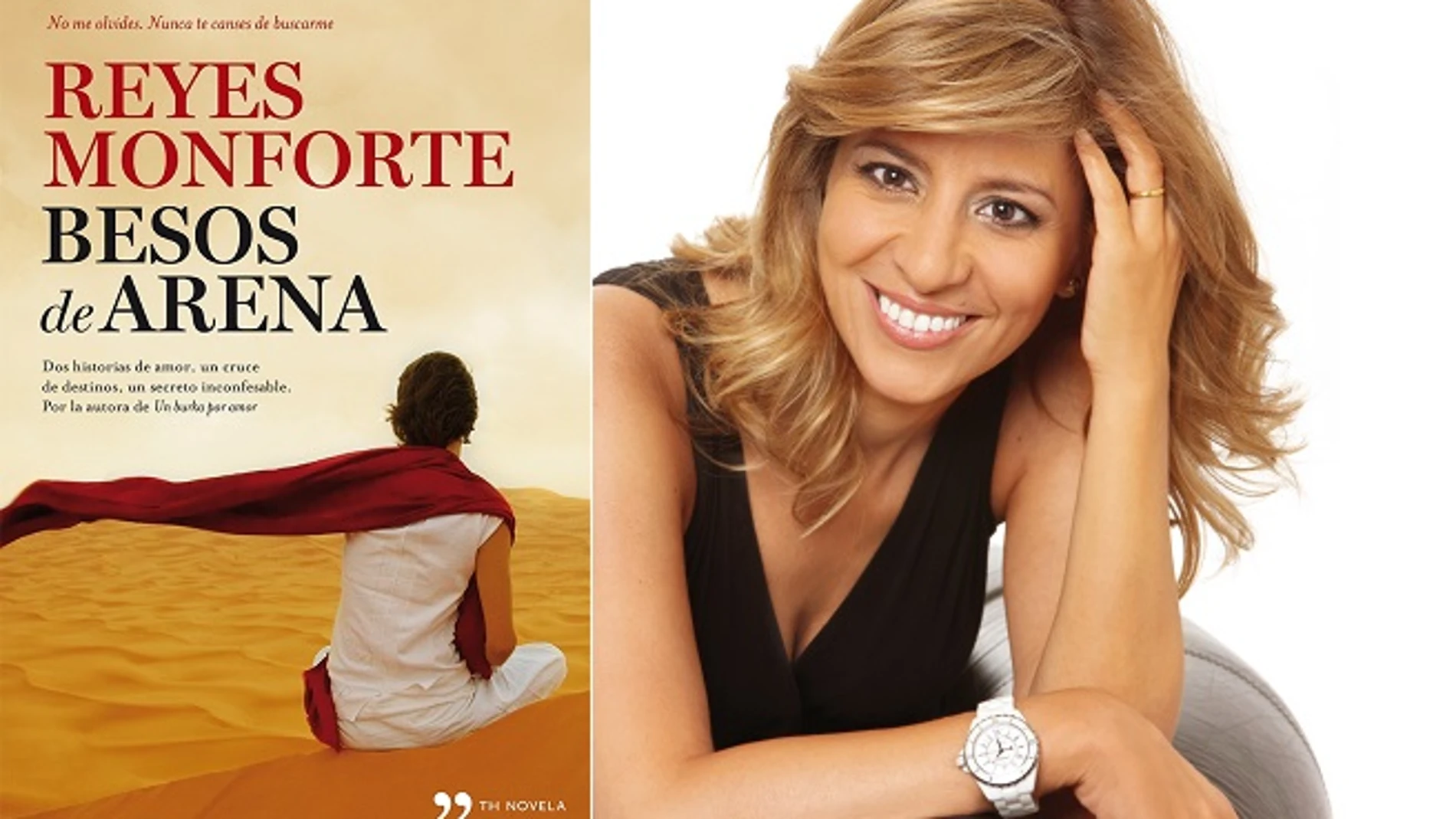 Nueva publicación de Reyes Monforte 'Besos de arena'. Nueva publicación de Reyes Monforte 'Besos de arena'.