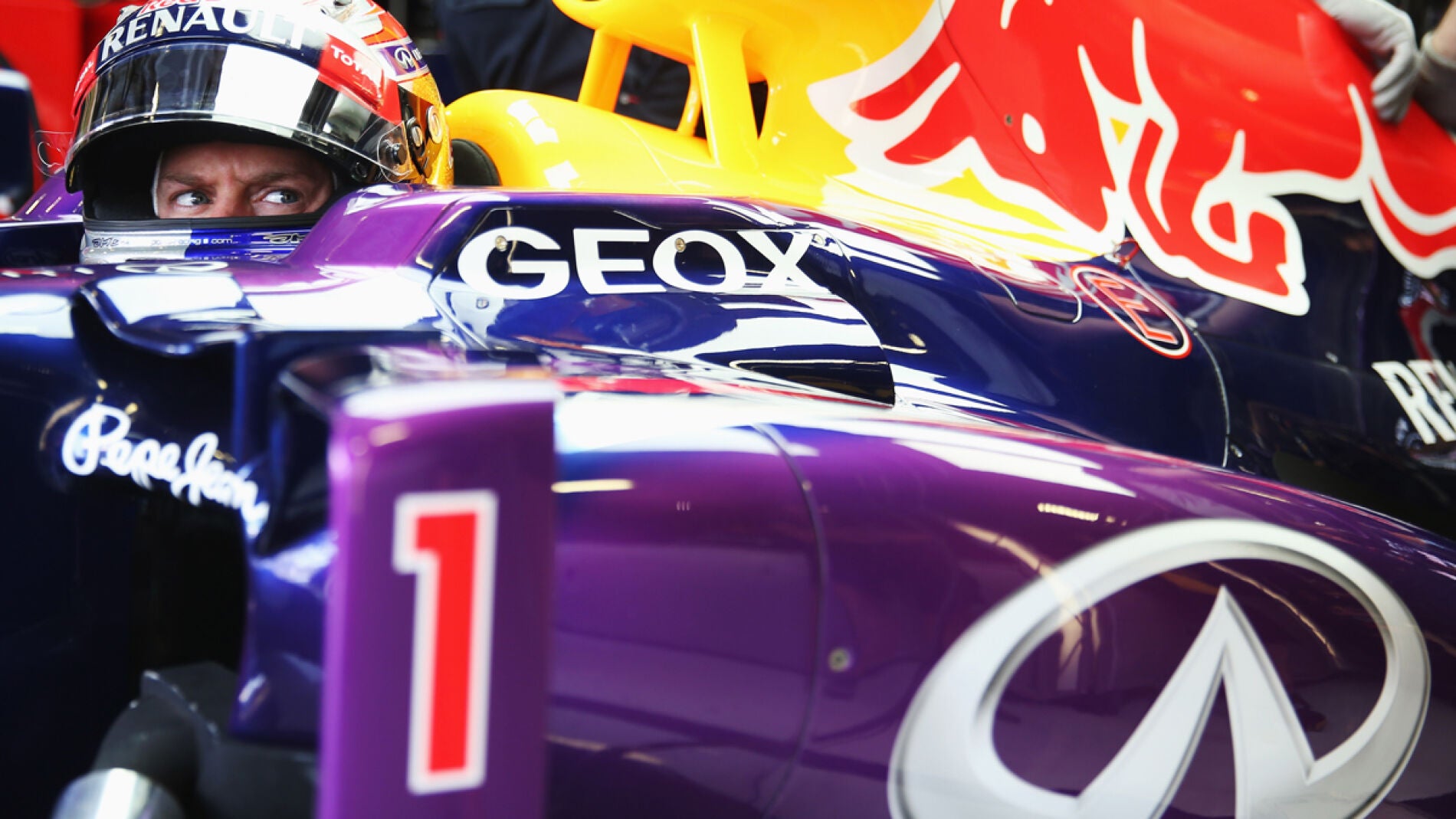 Vettel, el n&uacute;mero 1 de Red Bull