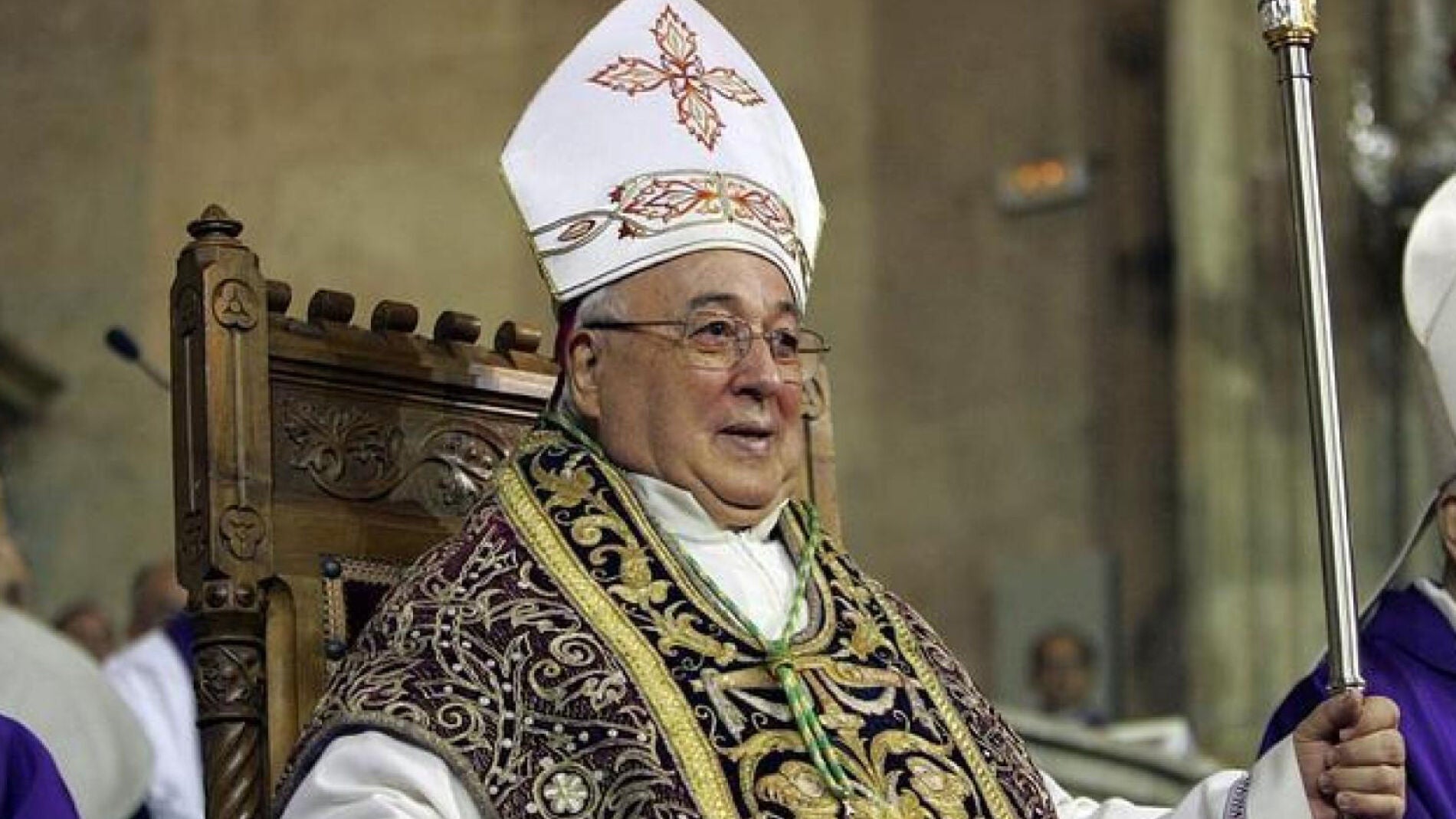 El obispo de Segovia, &Aacute;ngel Rubio