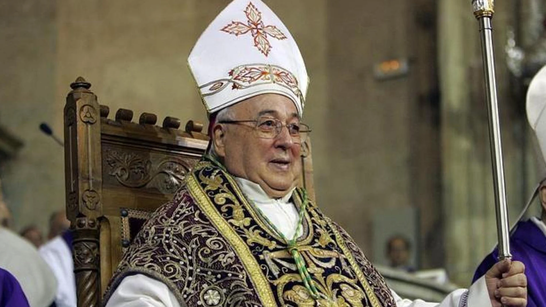 El obispo de Segovia, Ángel Rubio El obispo de Segovia, Ángel Rubio