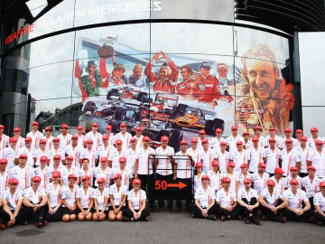 McLaren celebra su 50 cumpleaños