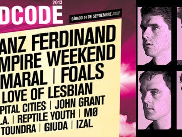 Franz Ferdinand son los cabeza de cartel para este DCODE 2013