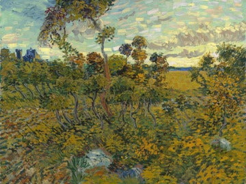 Puesta de Sol en Montmajour, de Van Gogh