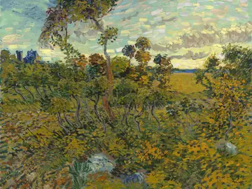 Puesta de Sol en Montmajour, de Van Gogh Puesta de Sol en Montmajour, de Van Gogh