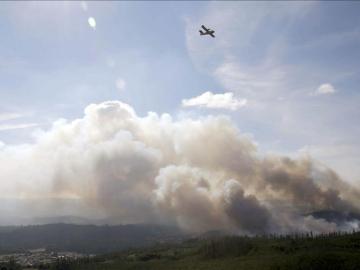 Incendio en Santiago de Compostela Incendio en Santiago de Compostela