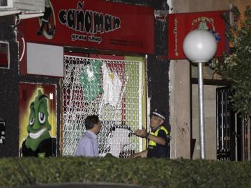 Fachada del establecimiento Cañamán de Carabanchel Fachada del establecimiento Cañamán de Carabanchel