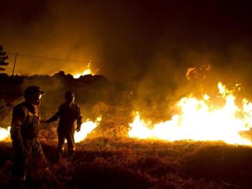 Incendio en Carnota