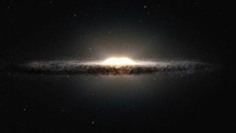 Mapa tridimensional de la zona central de la V&iacute;a L&aacute;ctea