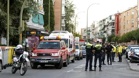 Explosión en Carabanchel Explosión en Carabanchel