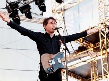 Alex Kapranos durante un concierto en 2013