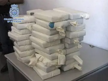 Alijo de droga incautado a la banda Alijo de droga incautado a la banda