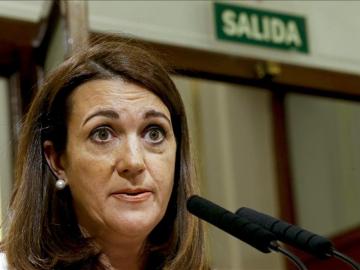 La portavoz del Grupo Socialista en el Congreso de los Diputados, Soraya Rodríguez.