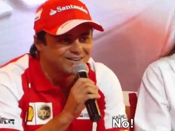 ¿Realmente Alonso es más rápido que tú? Massa: "¡No!"