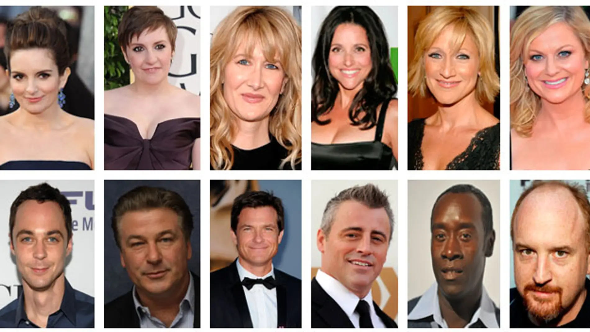 Nominados mejor actor/actriz principal de comedia Emmy 2013