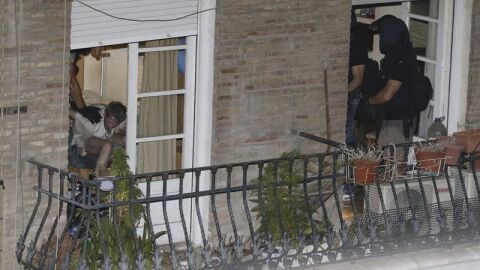 Detenido el hombre atrincherado en Murcia