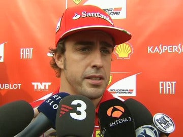 Alonso: "Tenemos aquí un test importante, hay que confirmar la mejoría del coche"