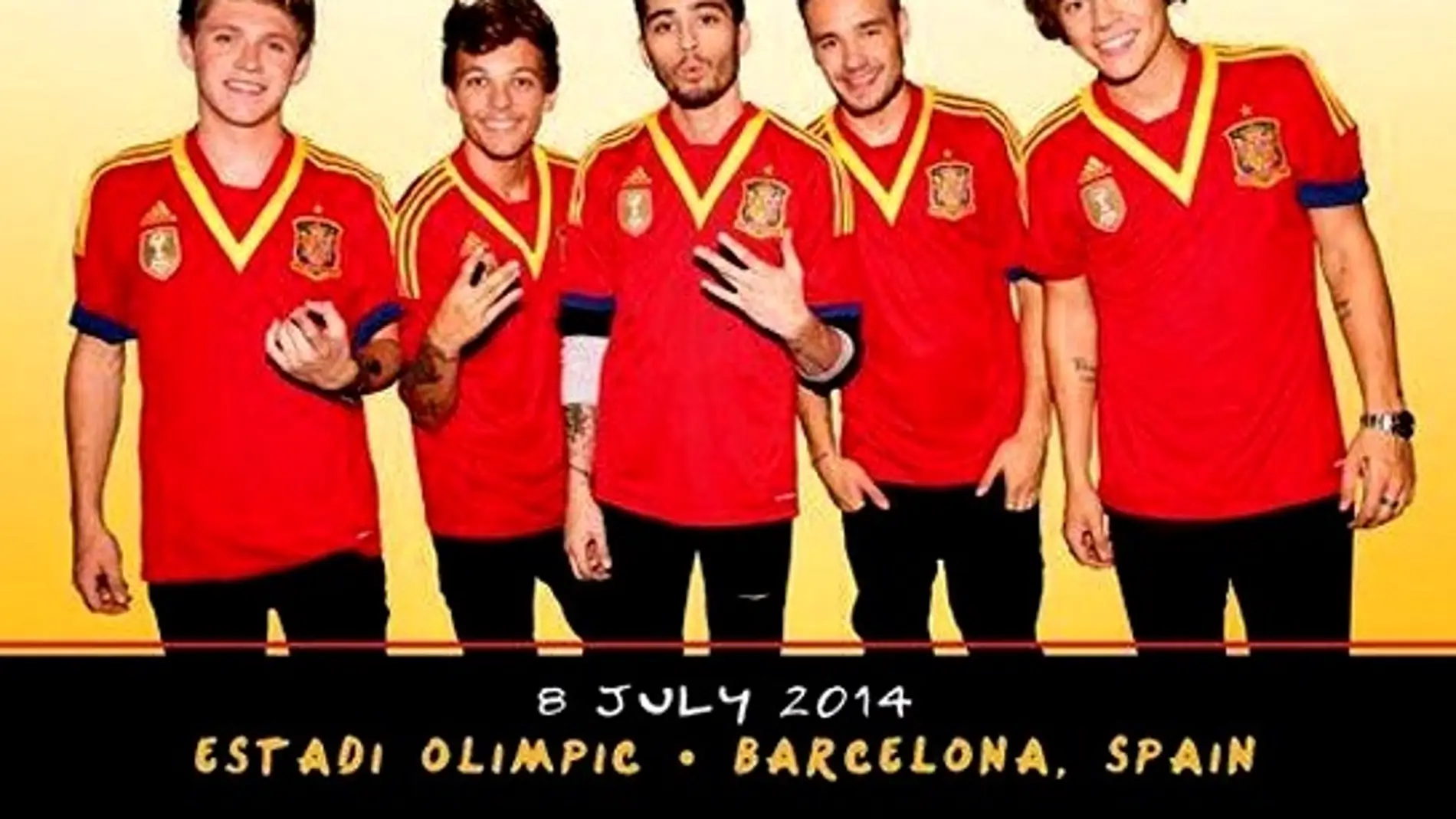 One Direction vuelve a España en su gira del 2014
