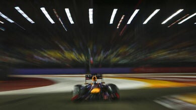 Vettel marca el ritmo en los Libres 3 de Singapur con Alonso sexto