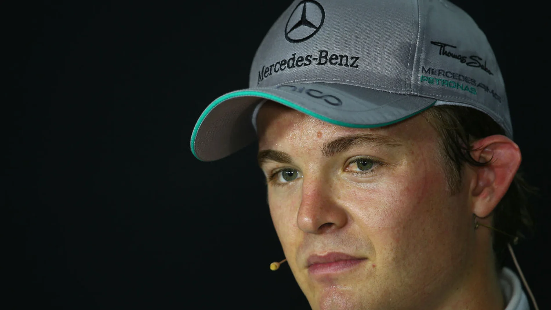 Rosberg, en rueda de prensa