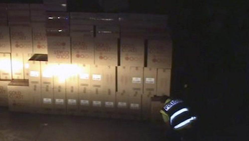 La Policía ha recuperado 420.000 cajetillas de tabaco valoradas en casi 1,8 millones de euros