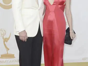 Jon Hamm y su mujer Jon Hamm y su mujer