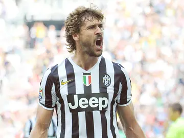 Fernando Llorente, por primera vez titular en Liga con la Juventus, marcó un gol Fernando Llorente, por primera vez titular en Liga con la Juventus, marcó un gol