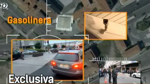 Gráfico del trayecto que realizó la madre de Asunta Gráfico del trayecto que realizó la madre de Asunta