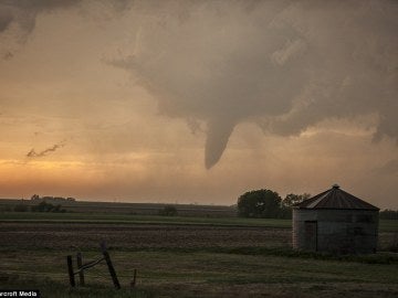 Tornado en Sanford, Kansas