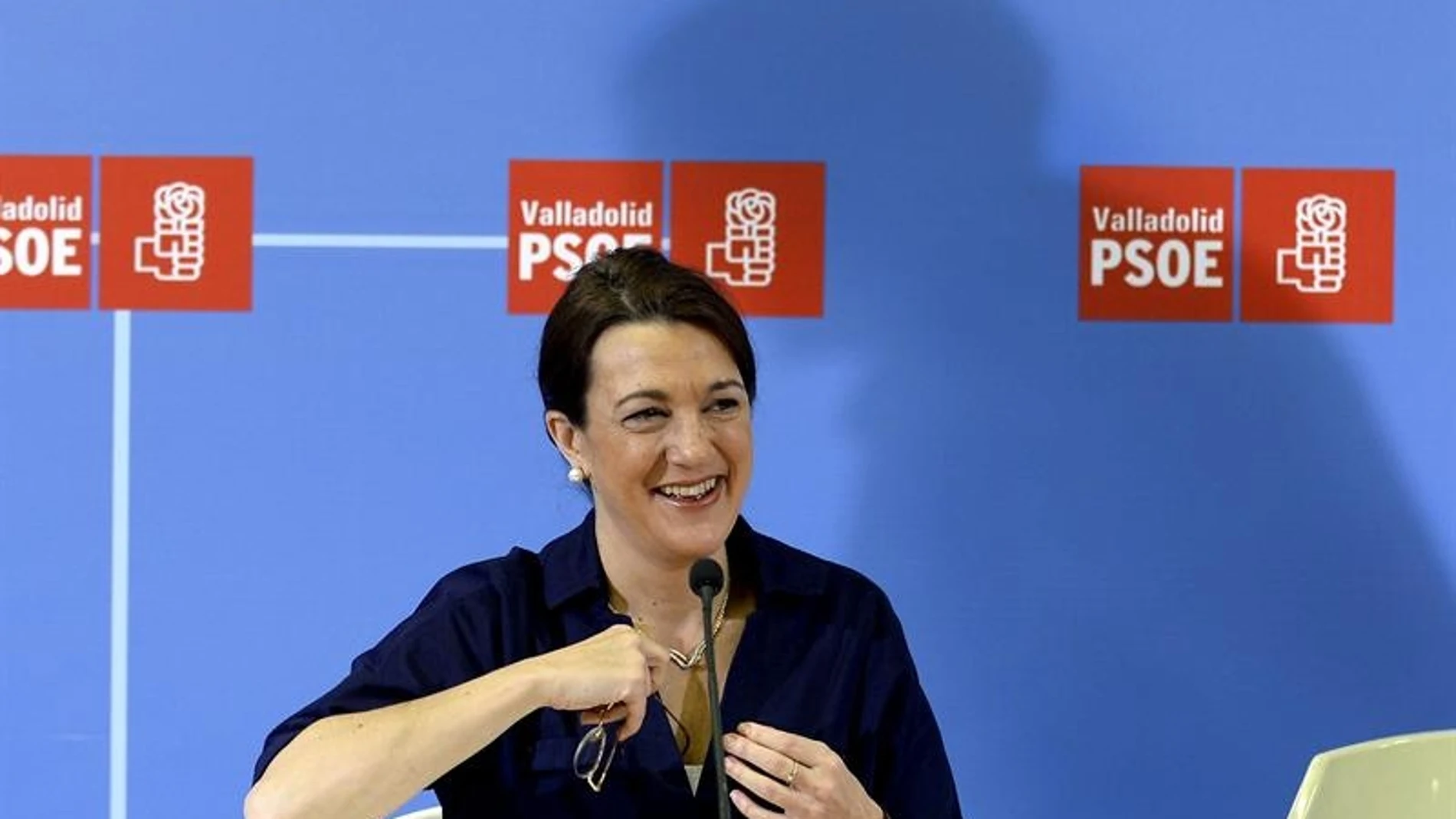 Soraya Rodríguez, en rueda de prensa. Soraya Rodríguez, en rueda de prensa.