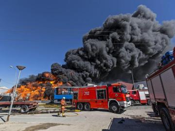 Incendio en Paterna