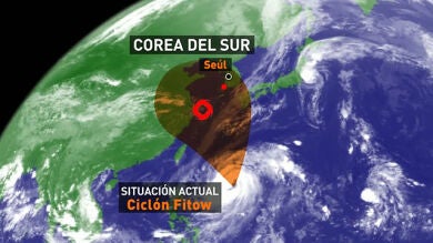 El tifón Fitow amenaza el GP de Corea