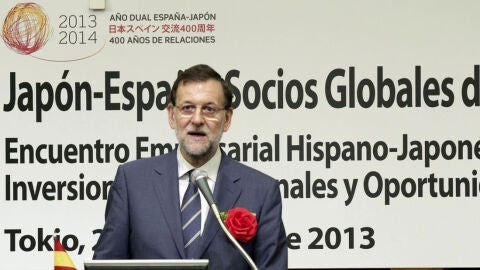 Mariano Rajoy en Jap&oacute;n