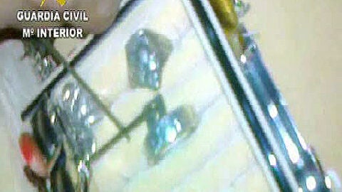 Los ladrones detenidos grabaron sin querer las im&aacute;genes de sus robos