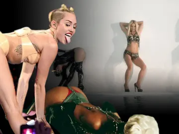 El 'twerking' de las estrellas. El 'twerking' de las estrellas.