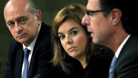 Jos&eacute; Manuel Soria, en Consejo de Ministro