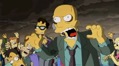 Springfield vive un Halloween de miedo