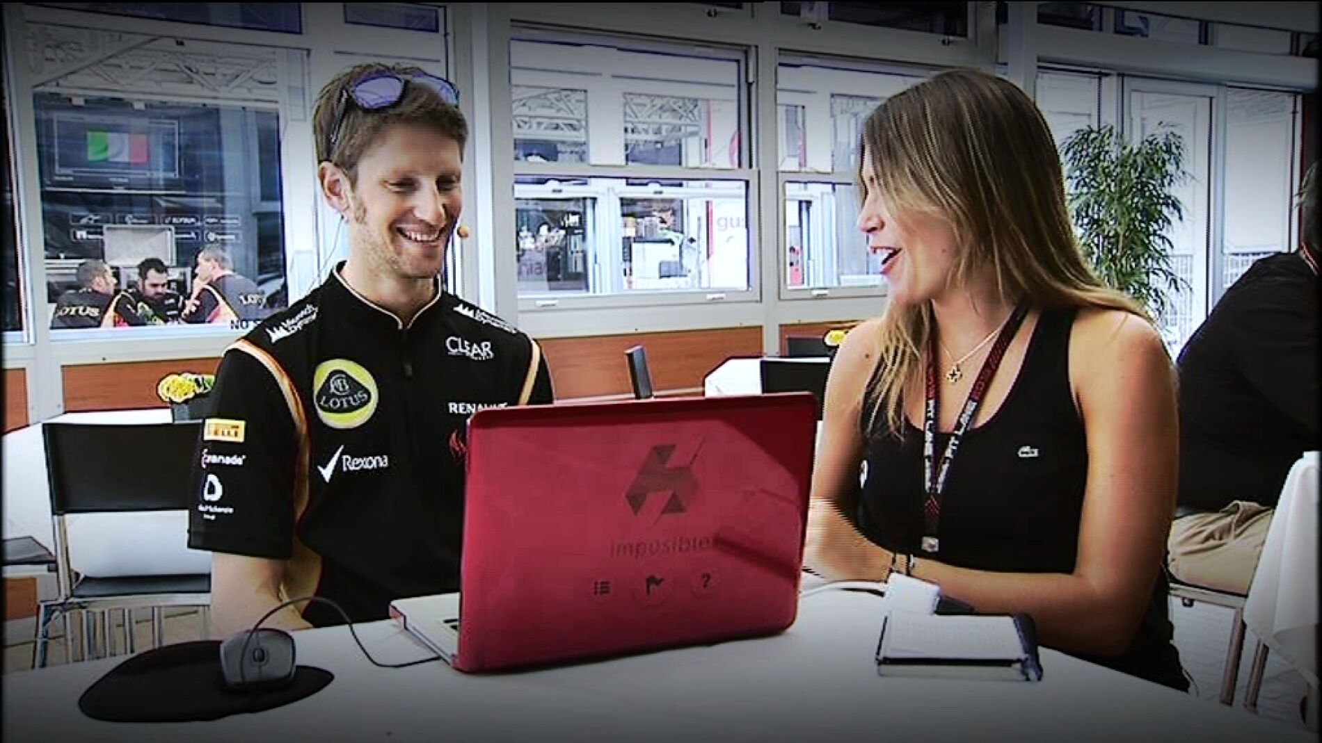 Grosjean se enfrenta al Juego Imposible