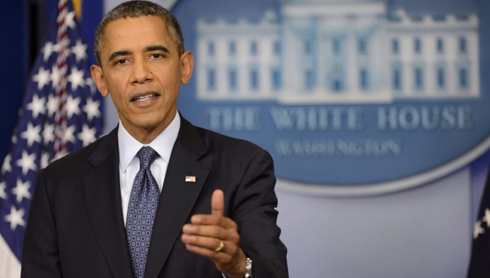 Barack Obama en rueda de prensa